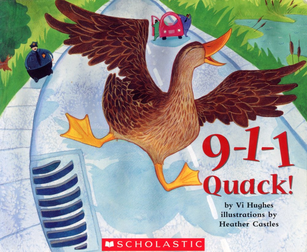duck Childrens book ducklings emergency illustrations watercolours
