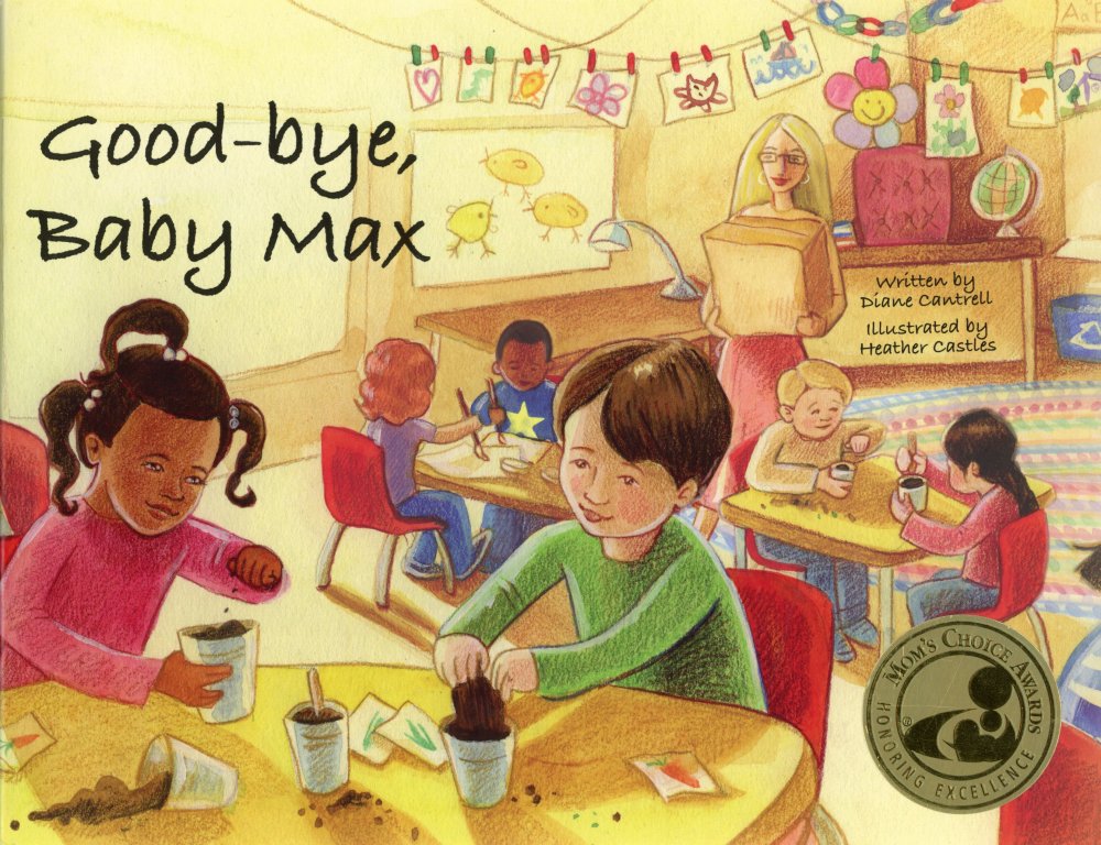 Childrens book sharing kindergarten grief loss watercolour pencil illustrations