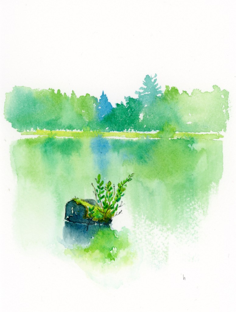 watercolour Ontario canada