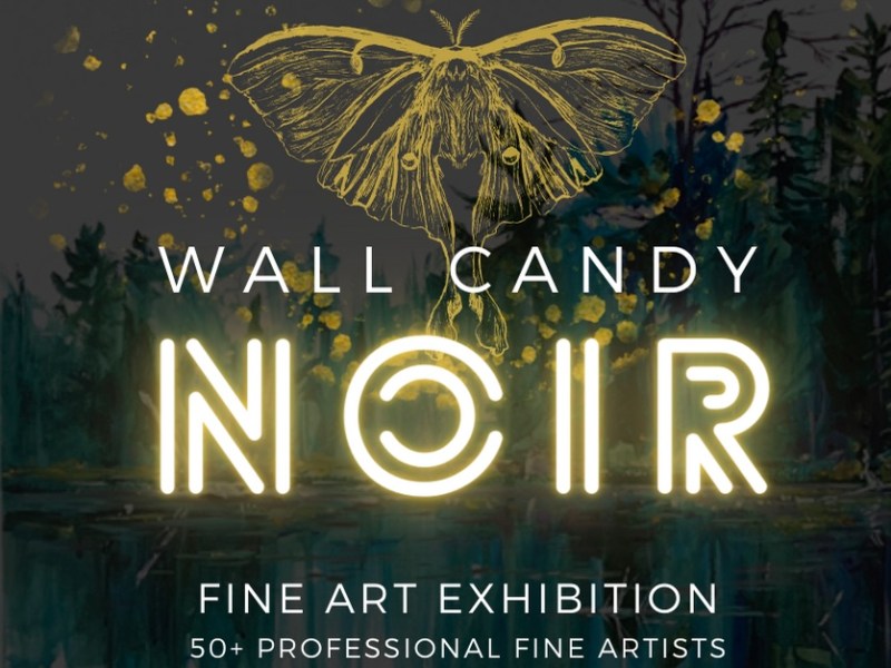 Wall Candy NOIR Exhibition